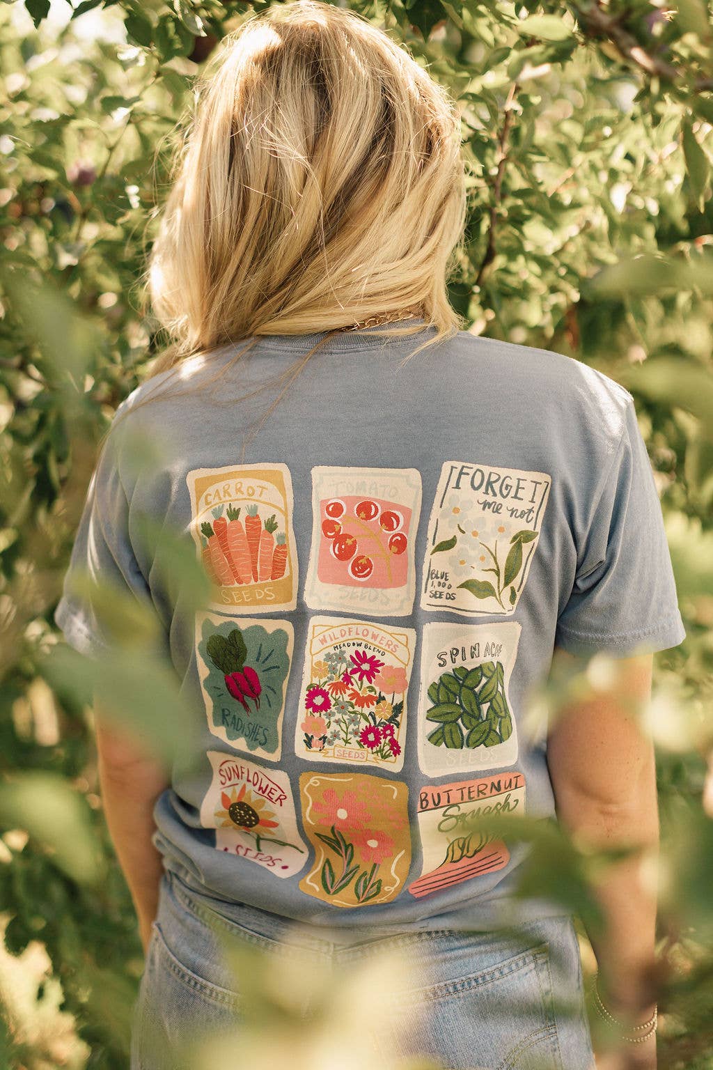 Fall Seed Packet, Sow Kindness Reap Grace Graphic Tee