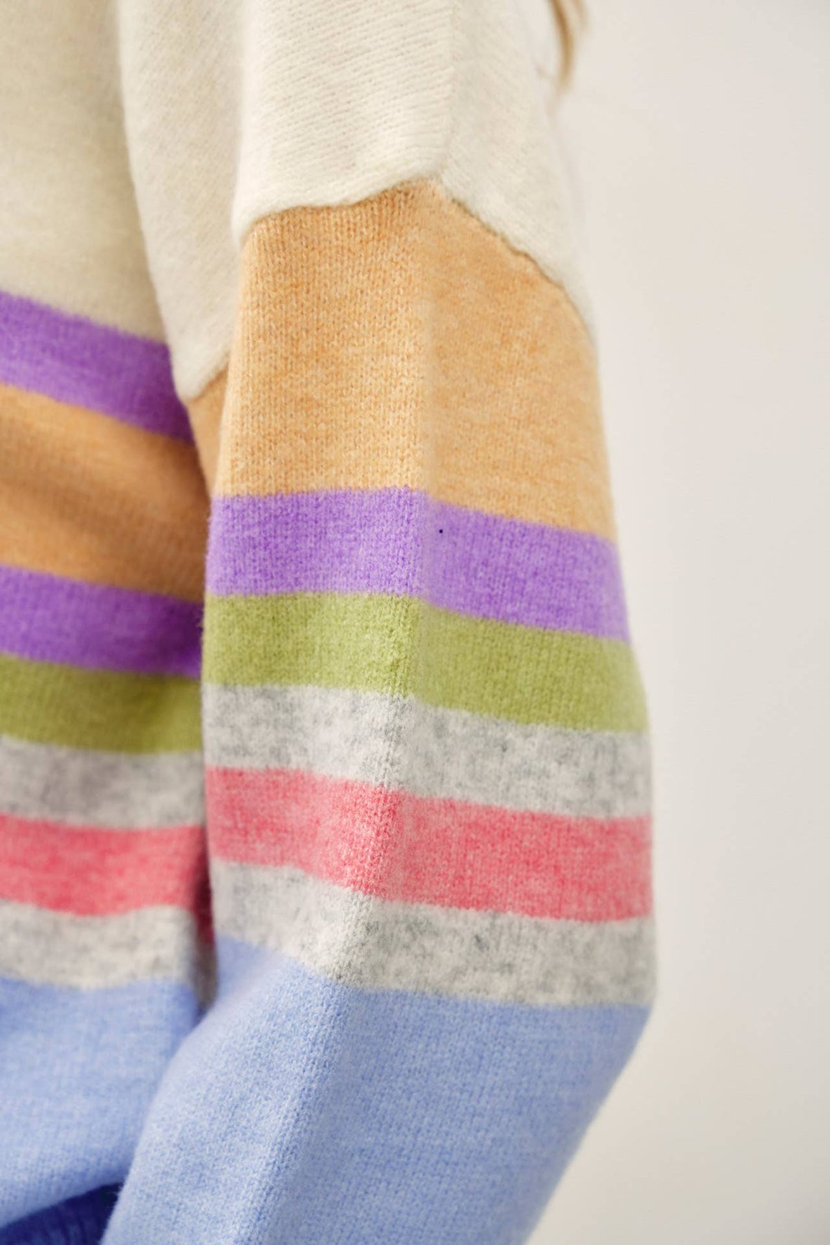 Lauren MULTI COLOR BLOCKED SWEATER