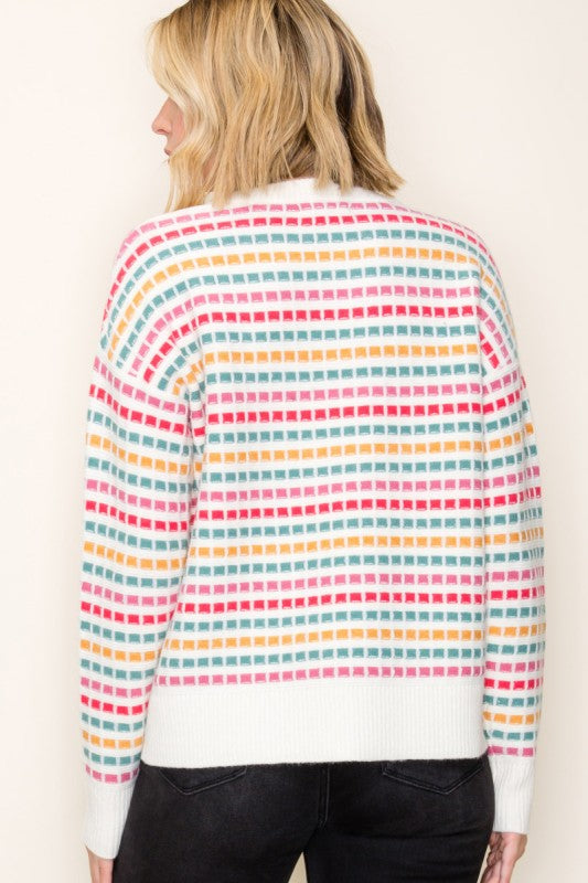 Festive Squares Sweater