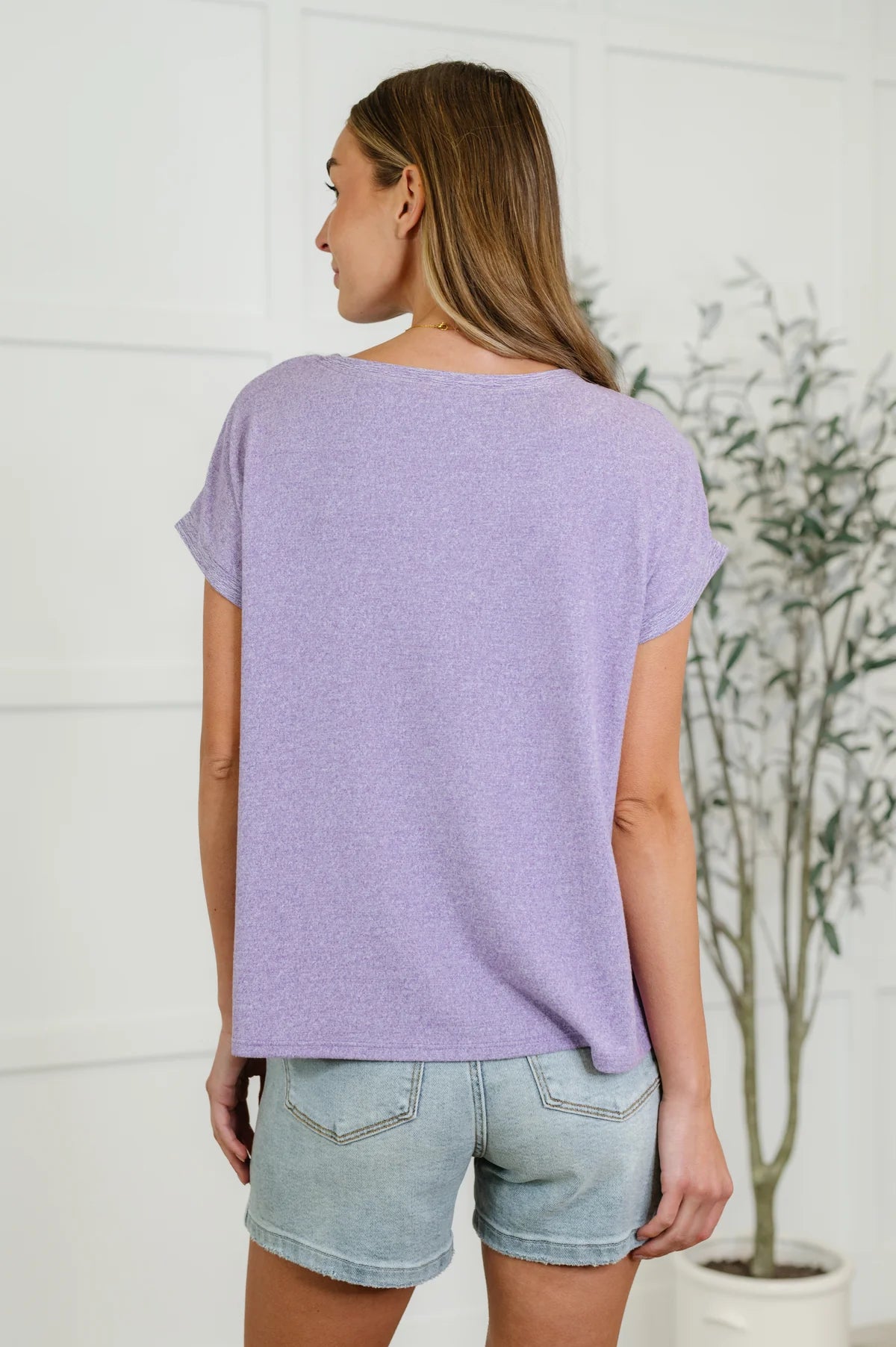 Felicity Lilac Tee