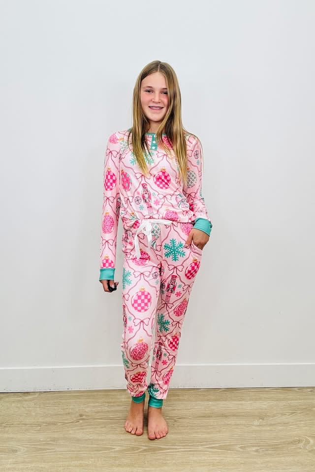 •PREORDER• Littles or Ladies Party Pink Pajamas