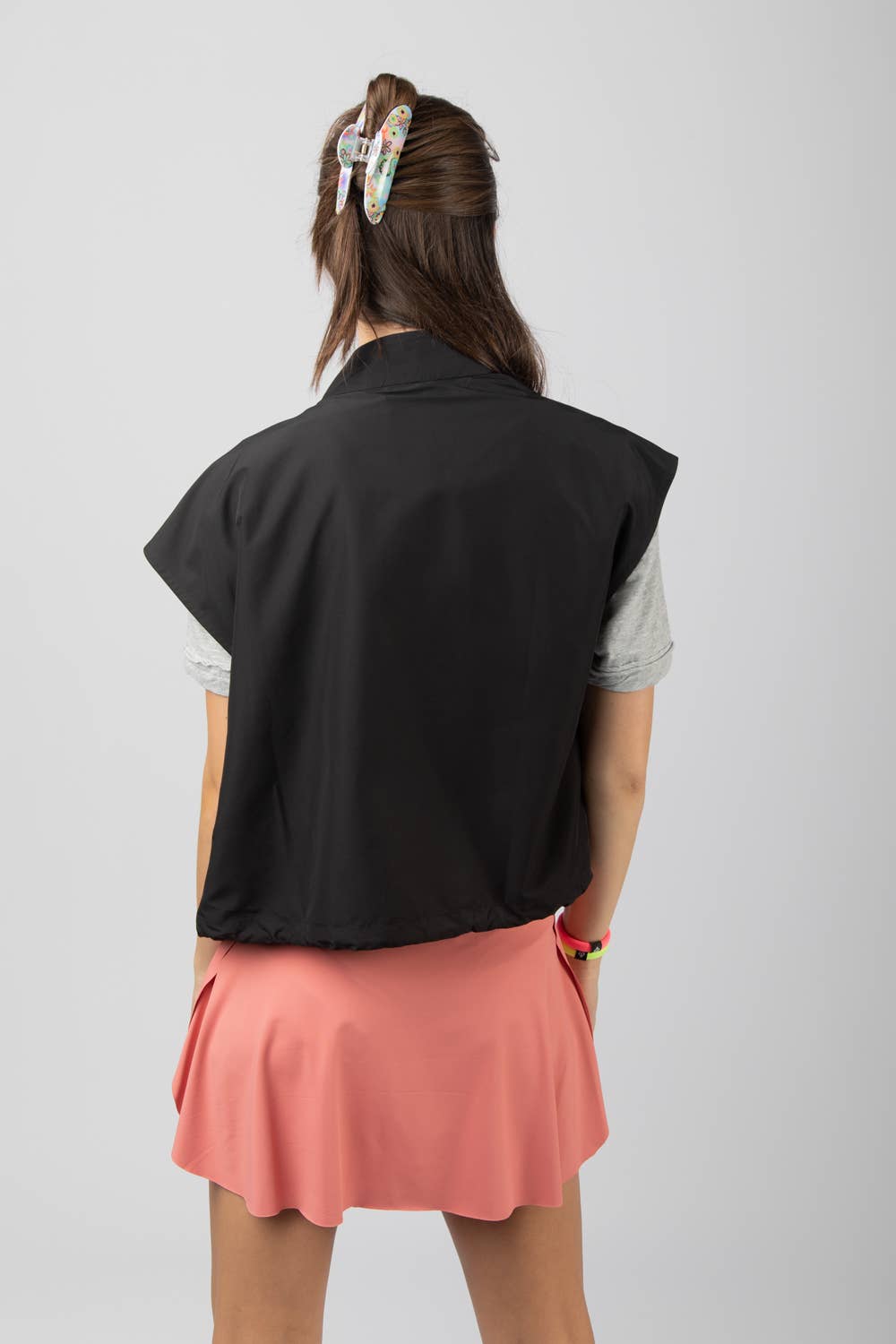 Tee Time Wind Breaker Top in Sage