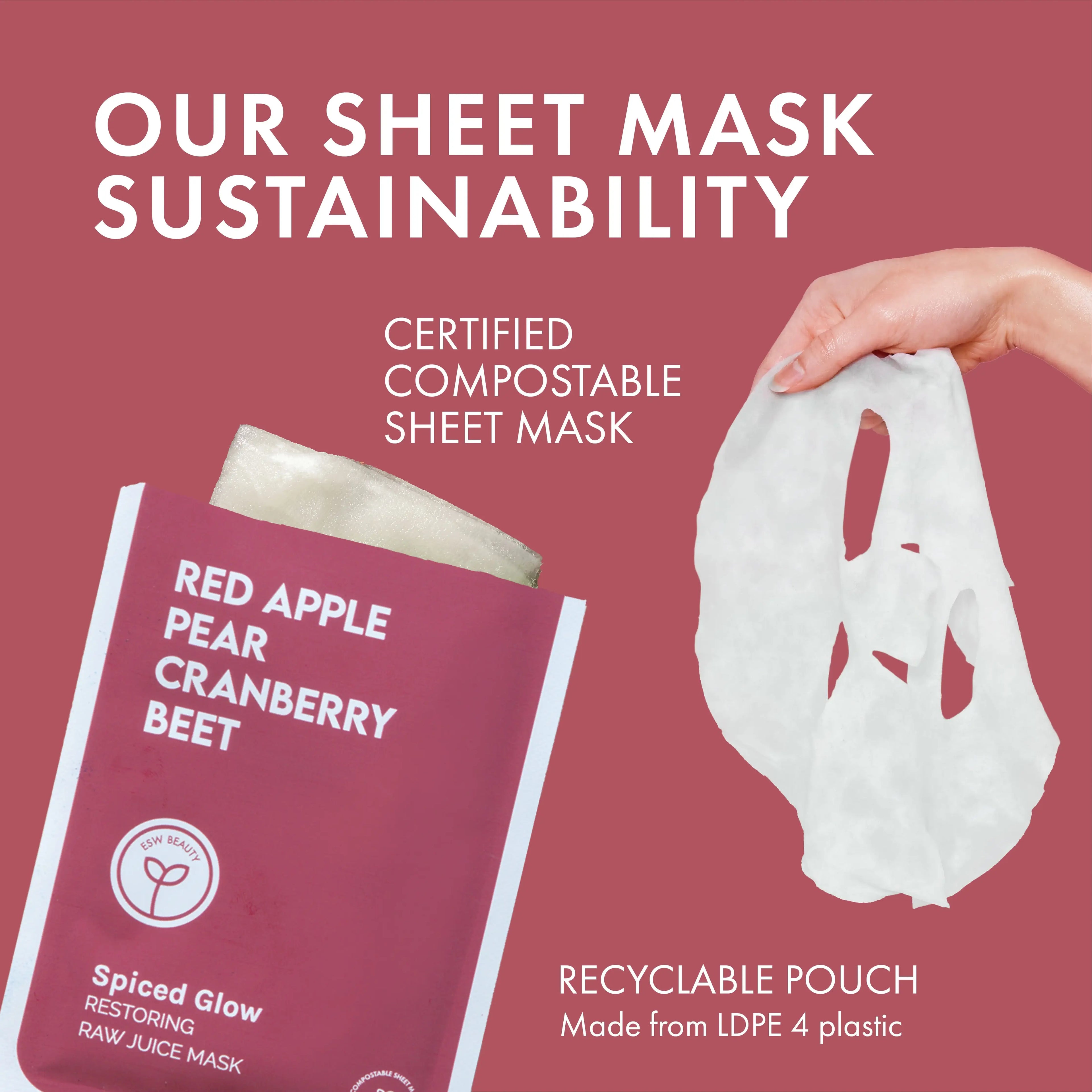 Spiced Glow Restoring Raw Juice Mask: With Peg Hole