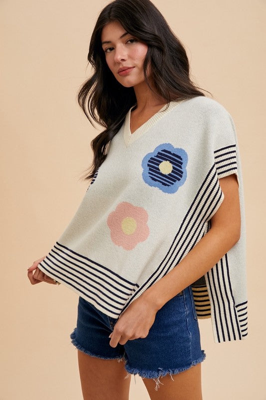 Pop of Wimsy Sweater Top
