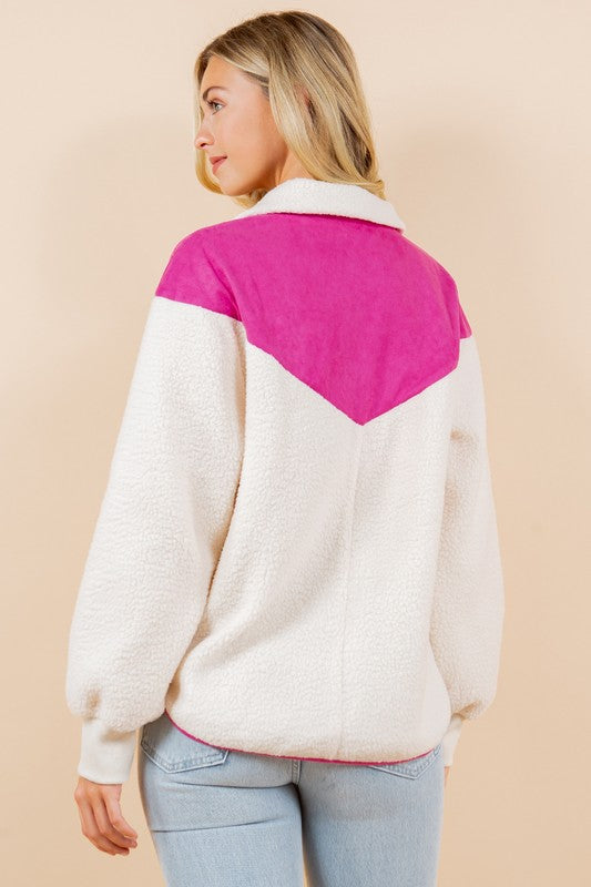 The One I Want Sherpa Sweatshirt