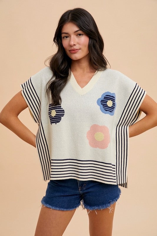 Pop of Wimsy Sweater Top