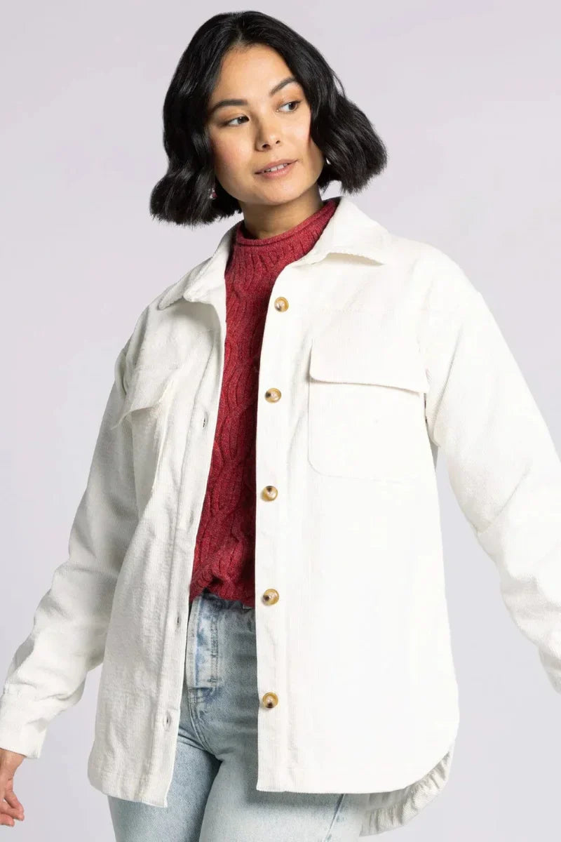 Thread and Supply Dallas Cream Cord Jacket