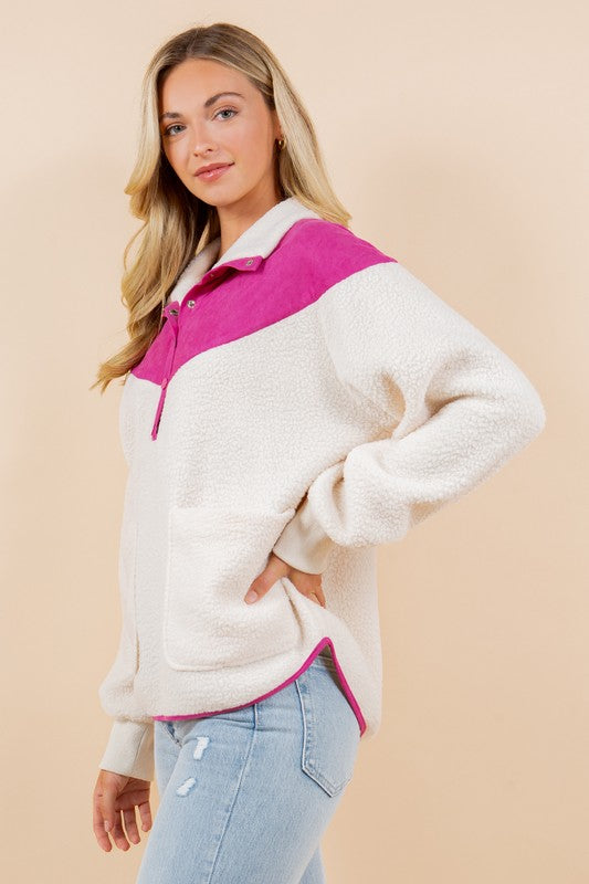 The One I Want Sherpa Sweatshirt