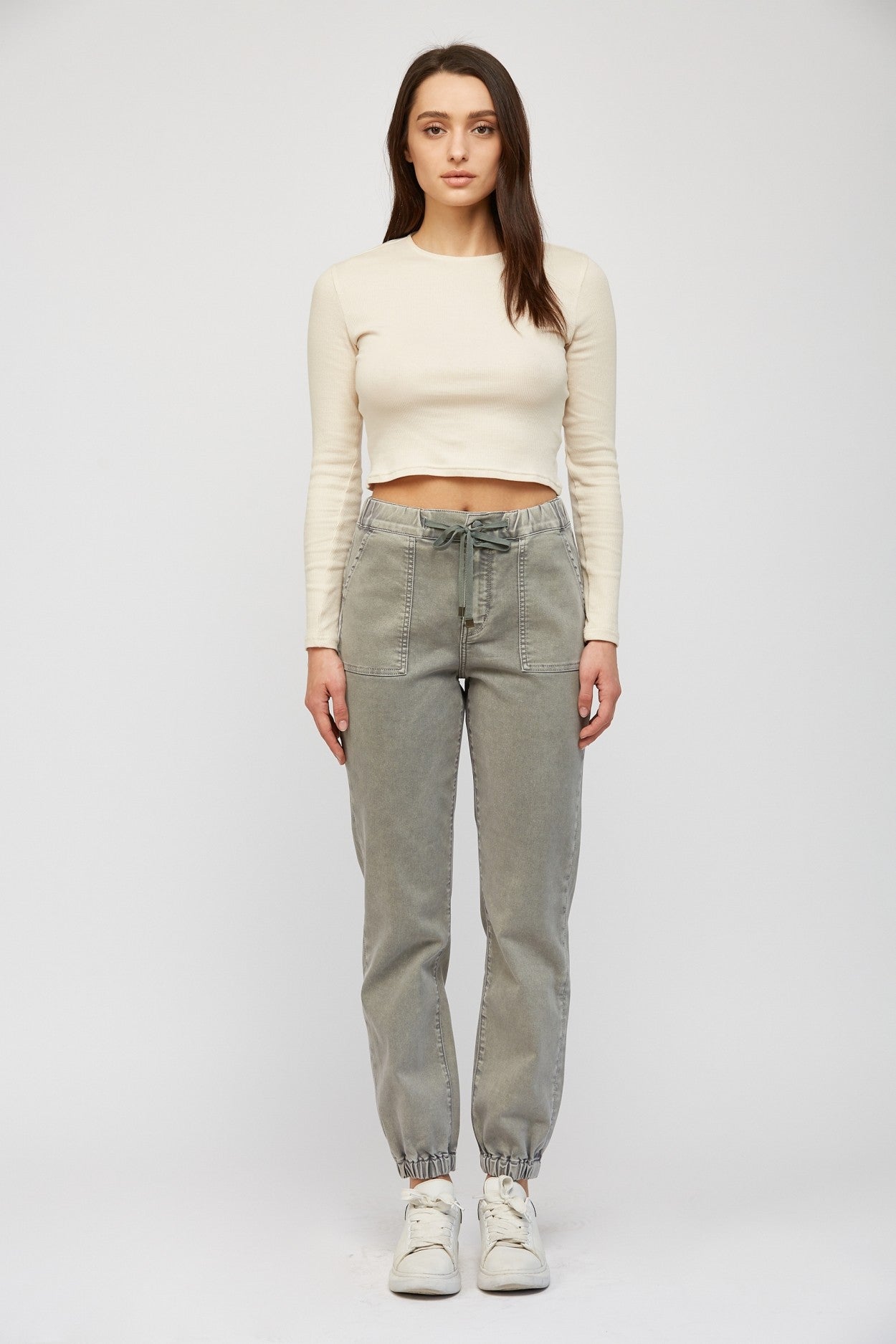 Getting Ready Gray Joggers