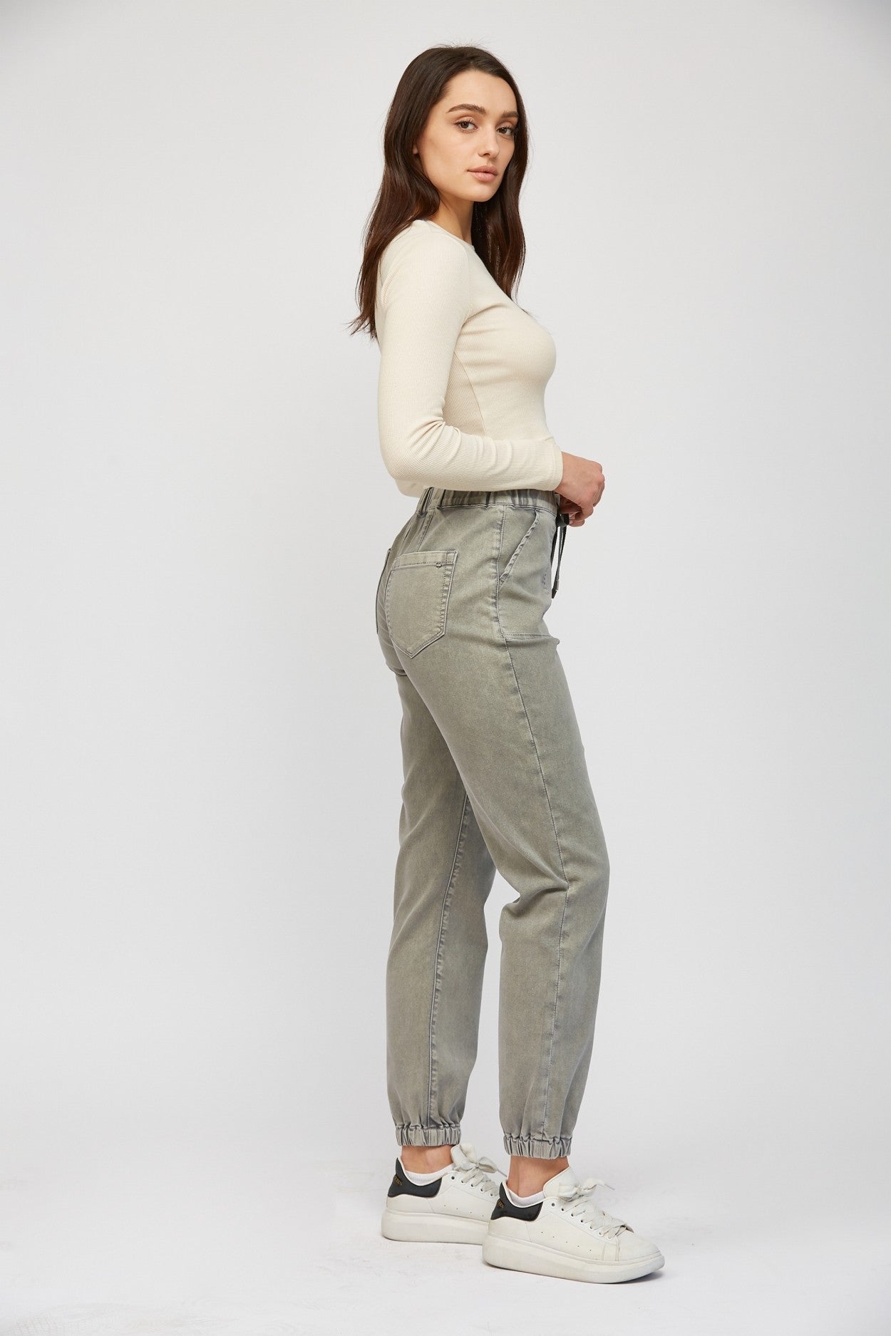 Getting Ready Gray Joggers