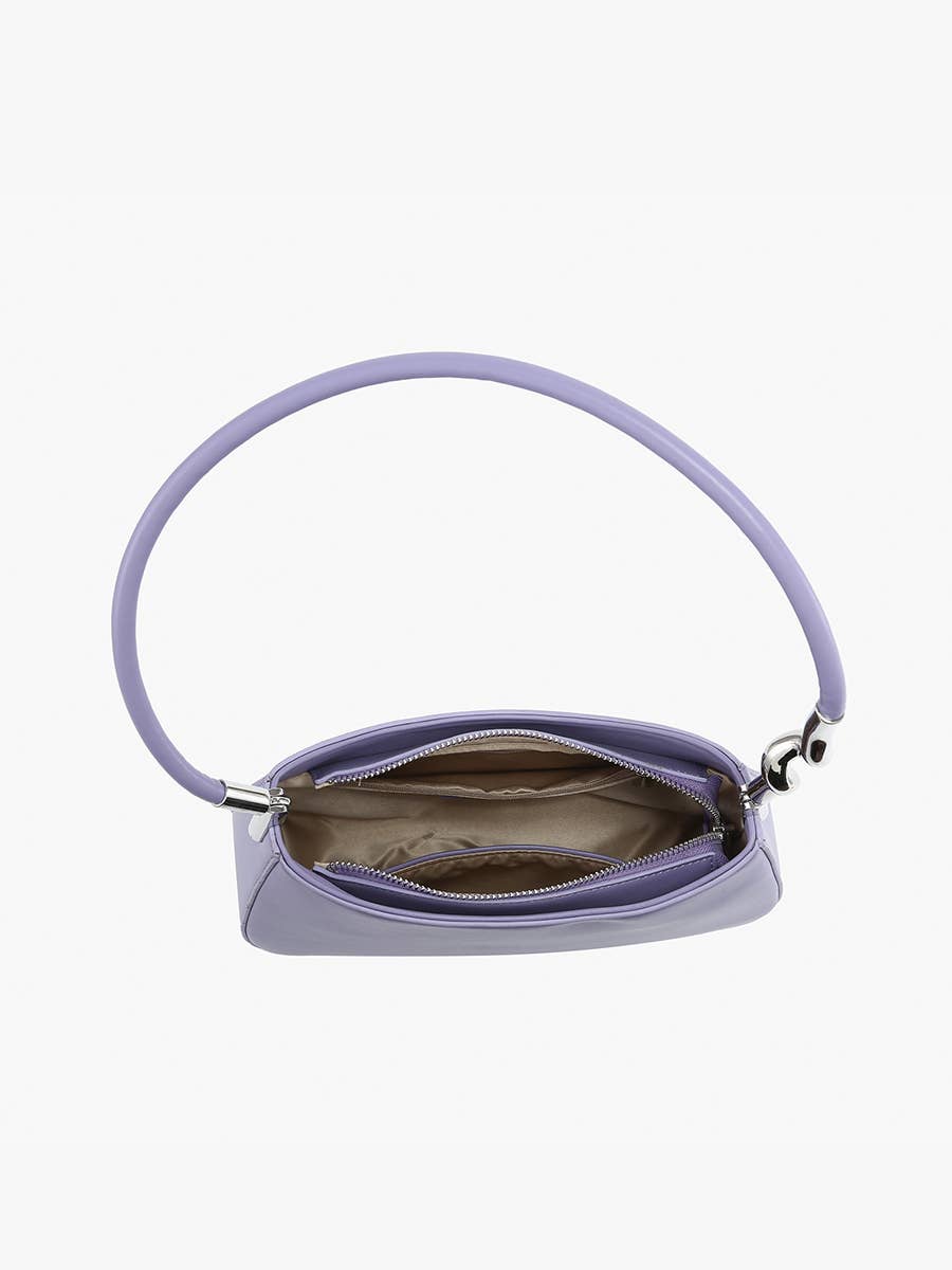 Vancouver Saddle/Shoulder Bag: Off White