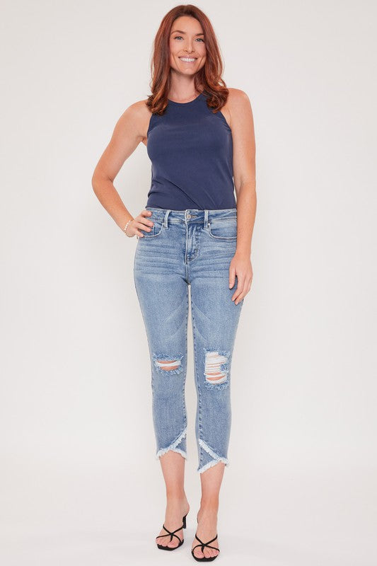 Vintage Tulip Hem Ankle Jeans