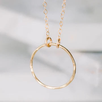 Open Ring Necklage
