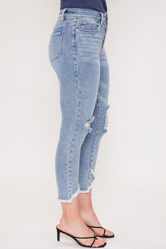 Vintage Tulip Hem Ankle Jeans
