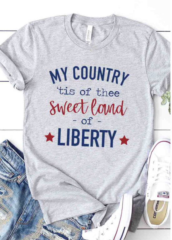 My Country Tis Of Thee Graphic Tee