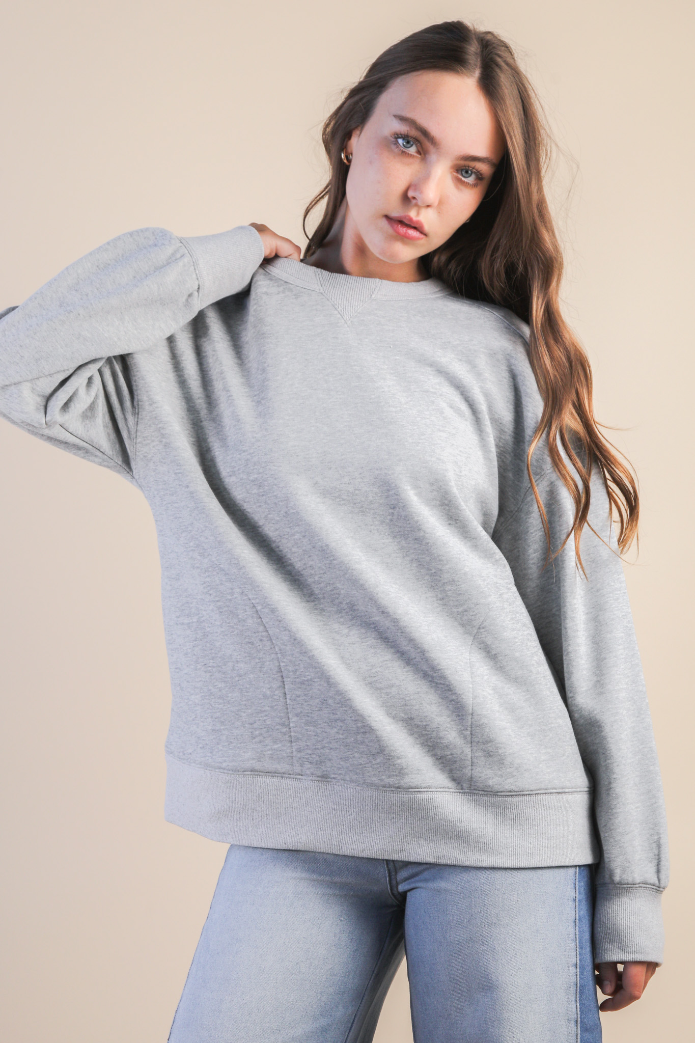 Cozy Gray Sweatshirt