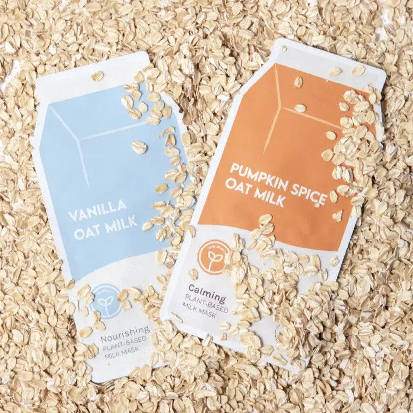 Pumpkin Spice Oat Milk Calming Plant-Based Milk Mask: With Peg Hole