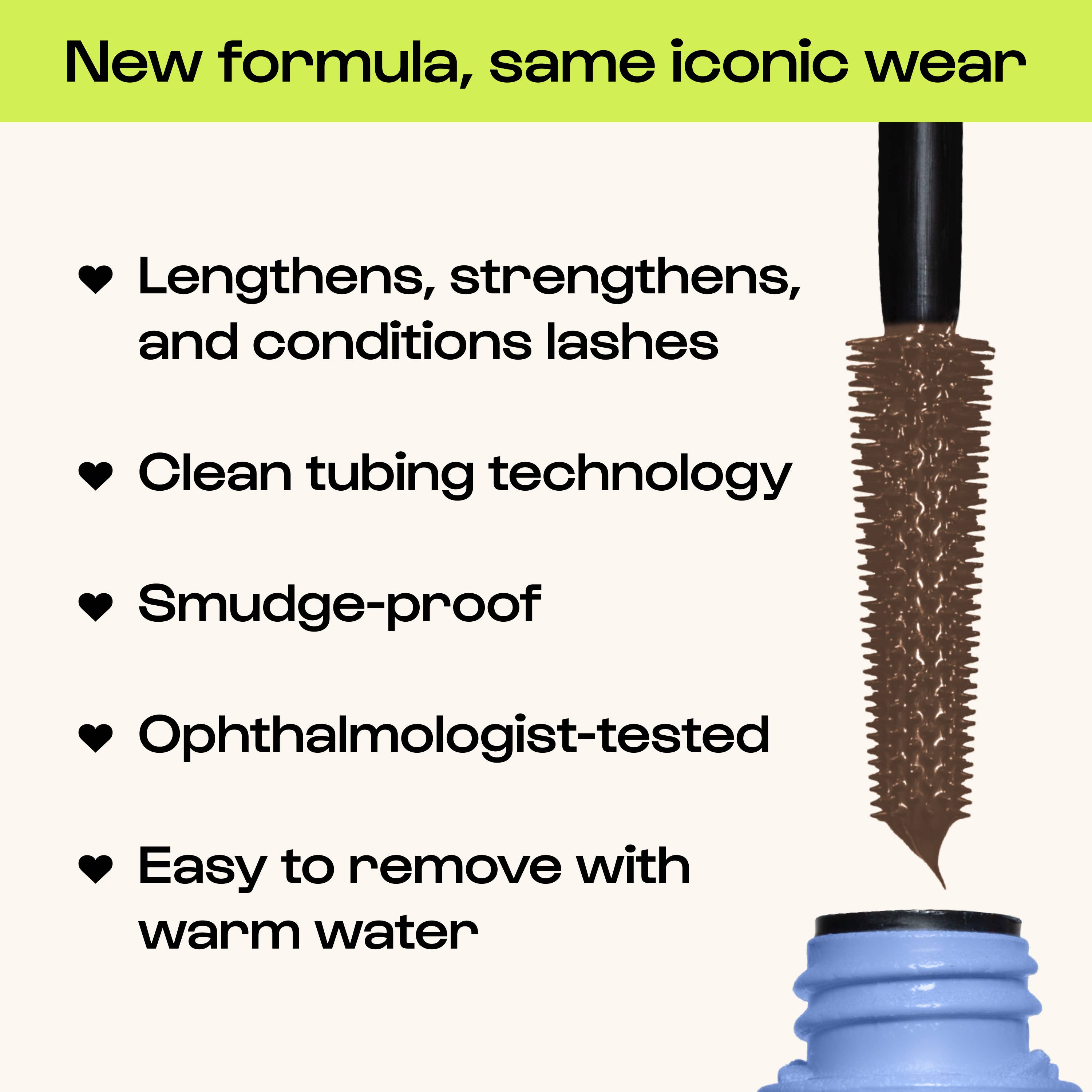 Brown Go the Distance Mascara - Clean Tubing Mascara (8 mL)