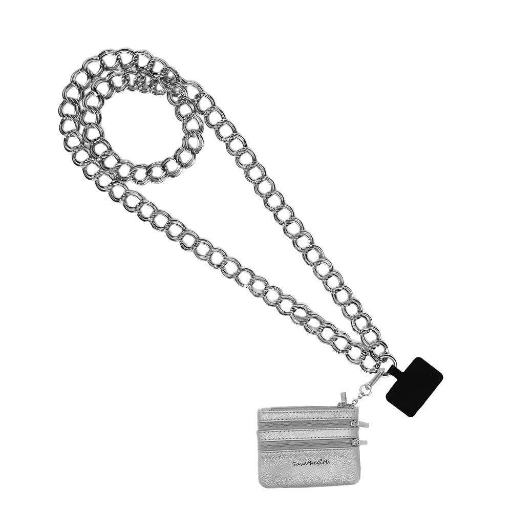 Clip &amp; Go Double Link Chain Collection: Double Link Silver