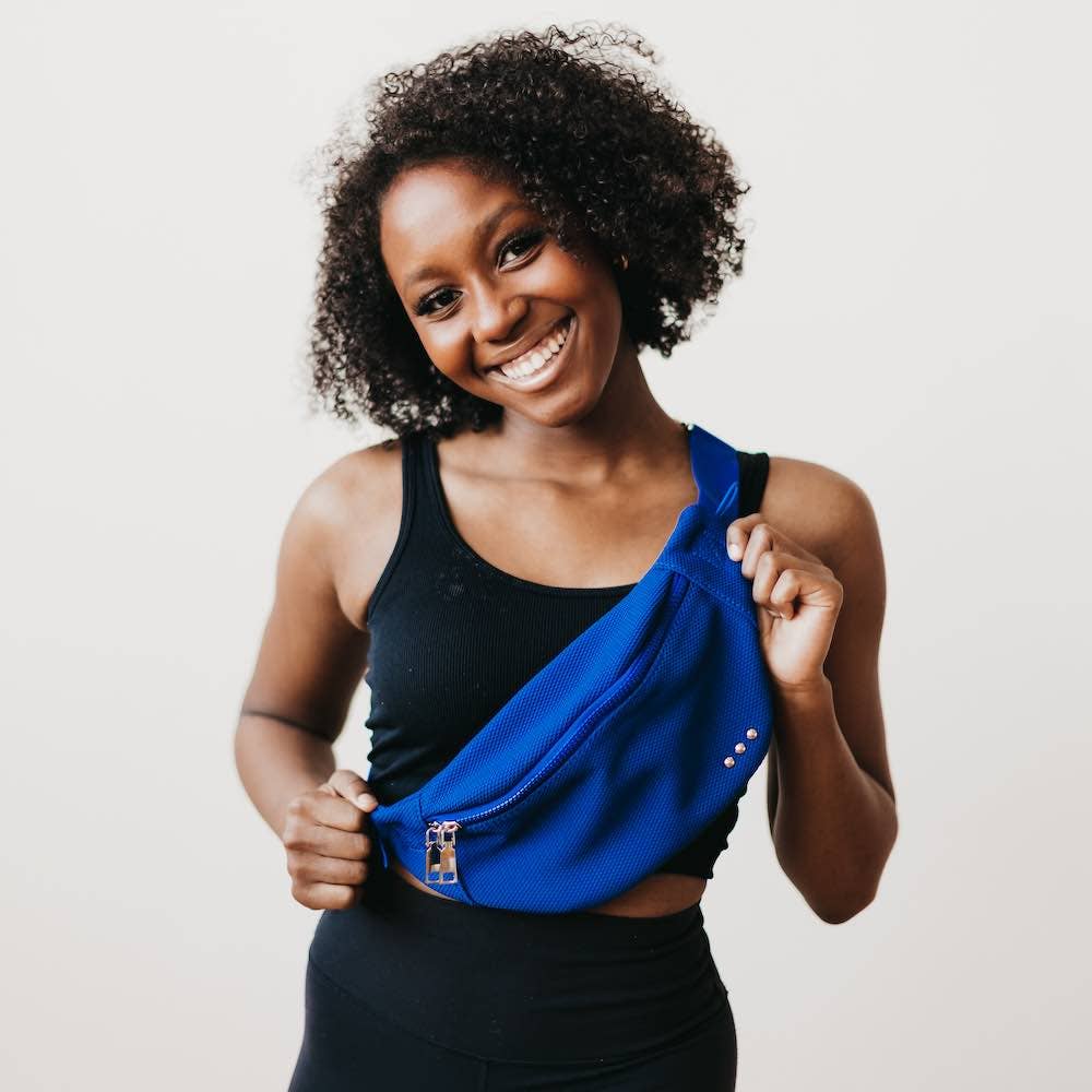 Fast and Free Athletic Bum Bag: Blue