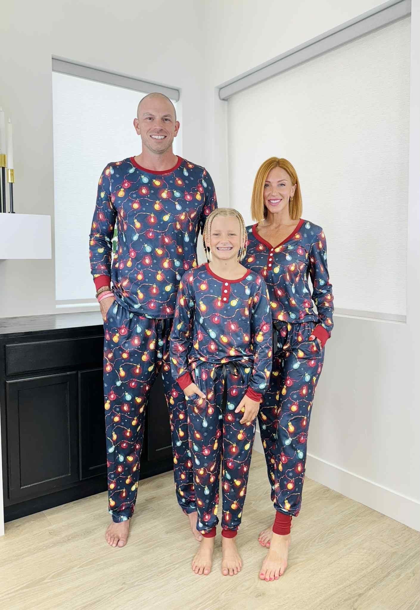 PREORDER • FAMILY Christmas Lights Pjs