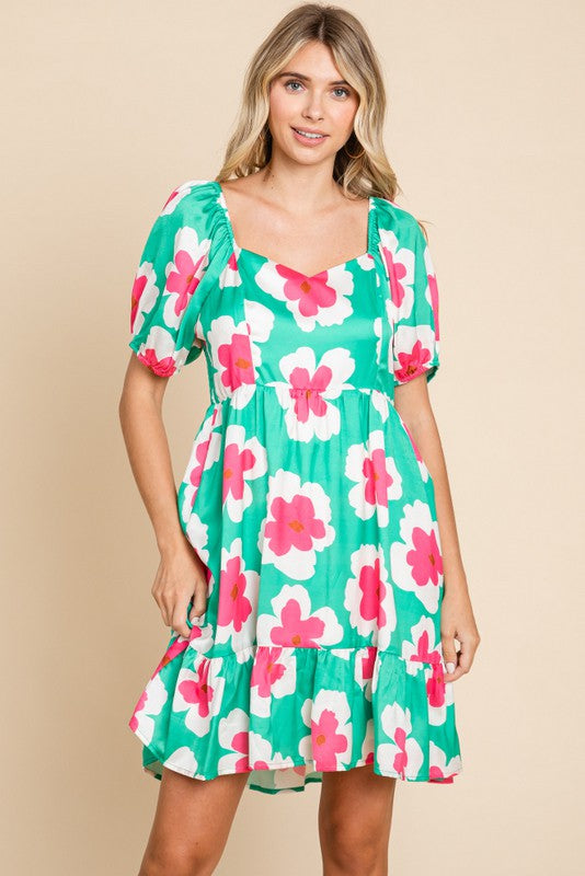 Delia Floral Dress