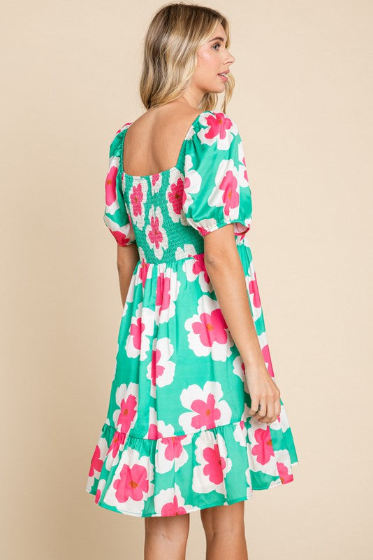 Delia Floral Dress