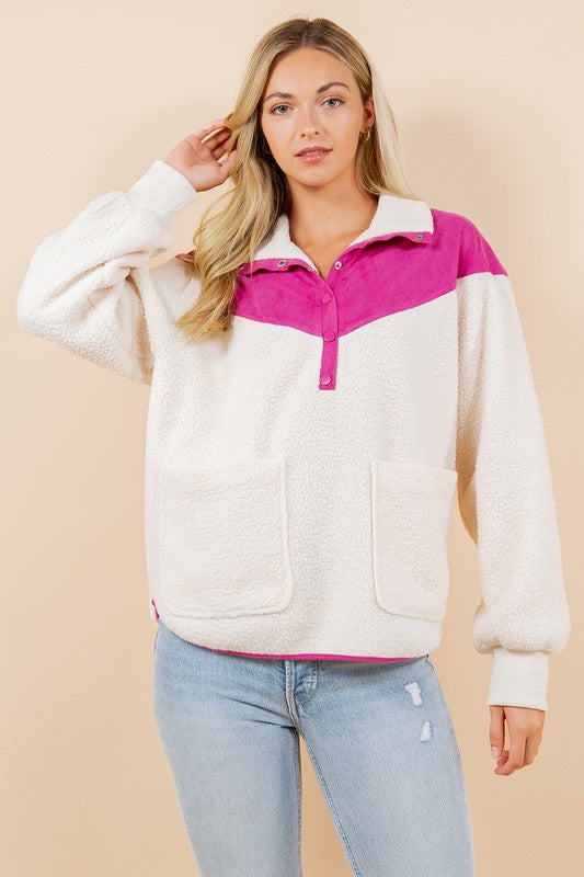 The One I Want Sherpa Sweatshirt