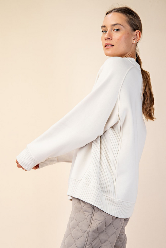 Warm Up Sweatshirt in Neutral