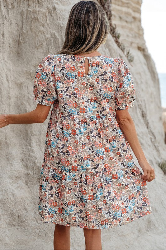 Betsy Floral Tiered Dress