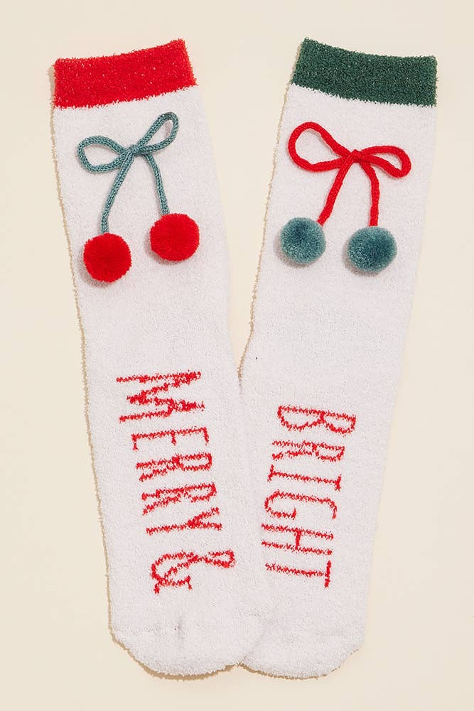 Christmas Fuzzy Socks - Multiple Styles