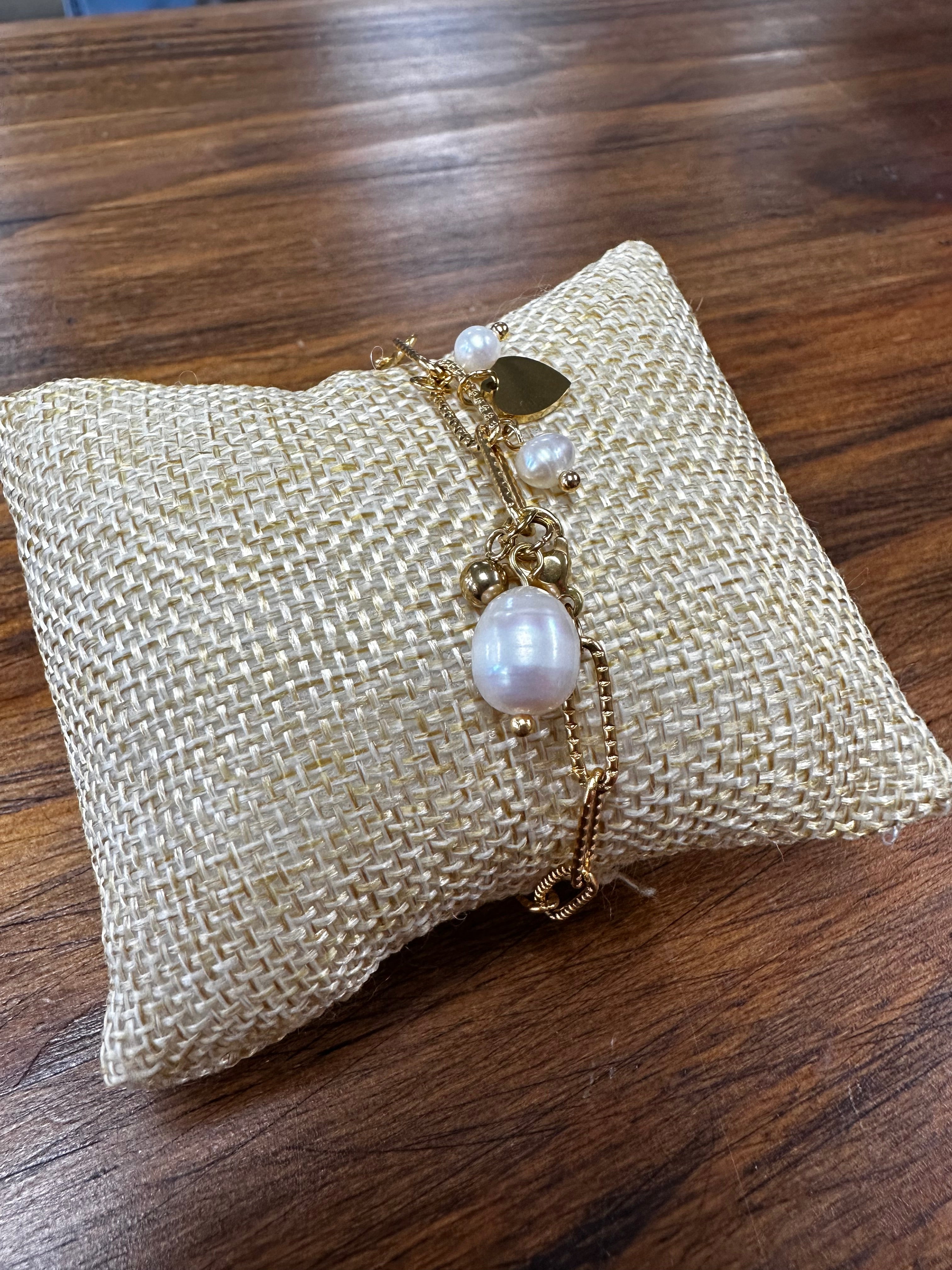 Pearl Link Bracelet