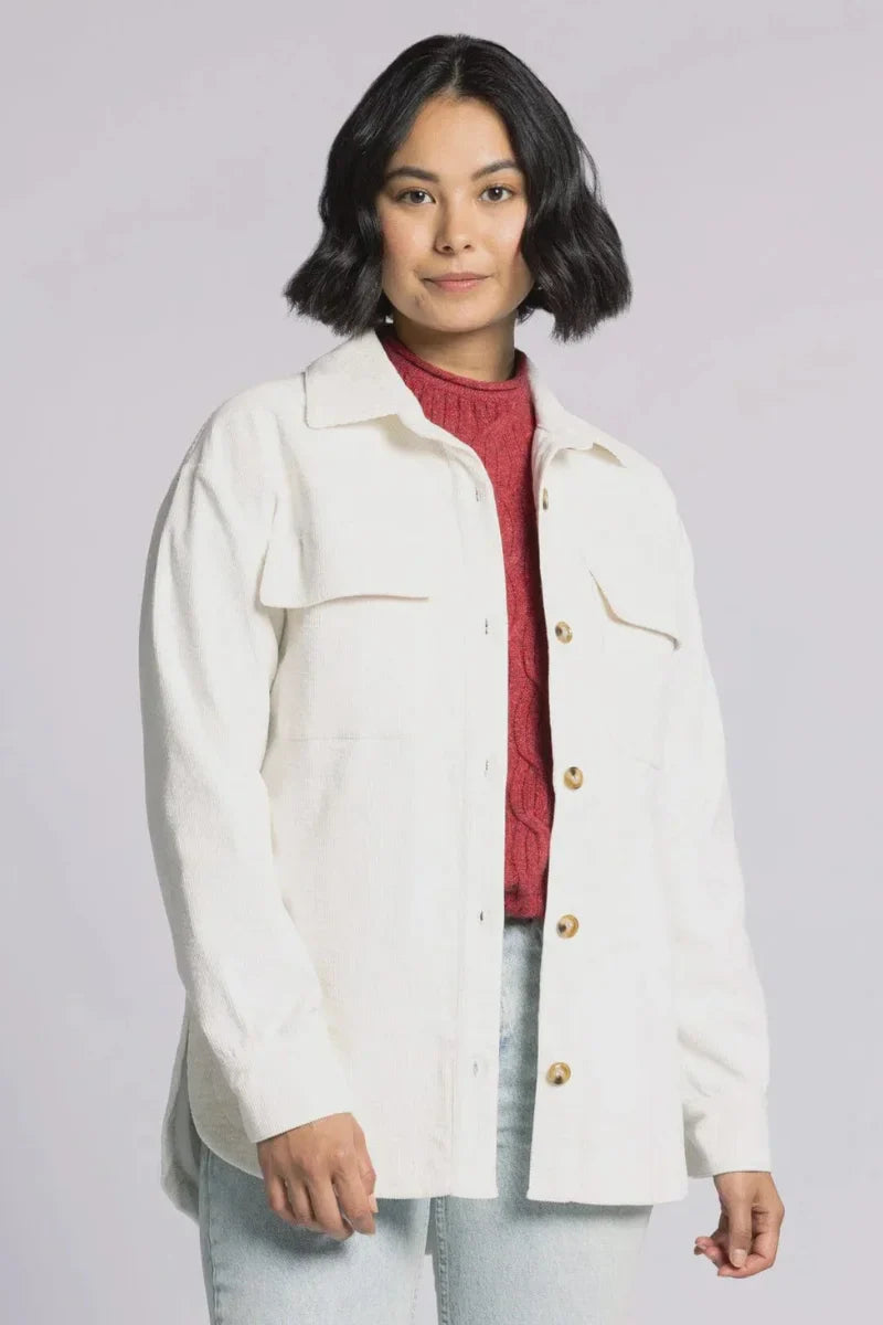 Thread and Supply Dallas Cream Cord Jacket