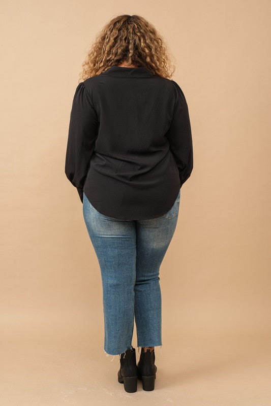 Better Black Work Blouse