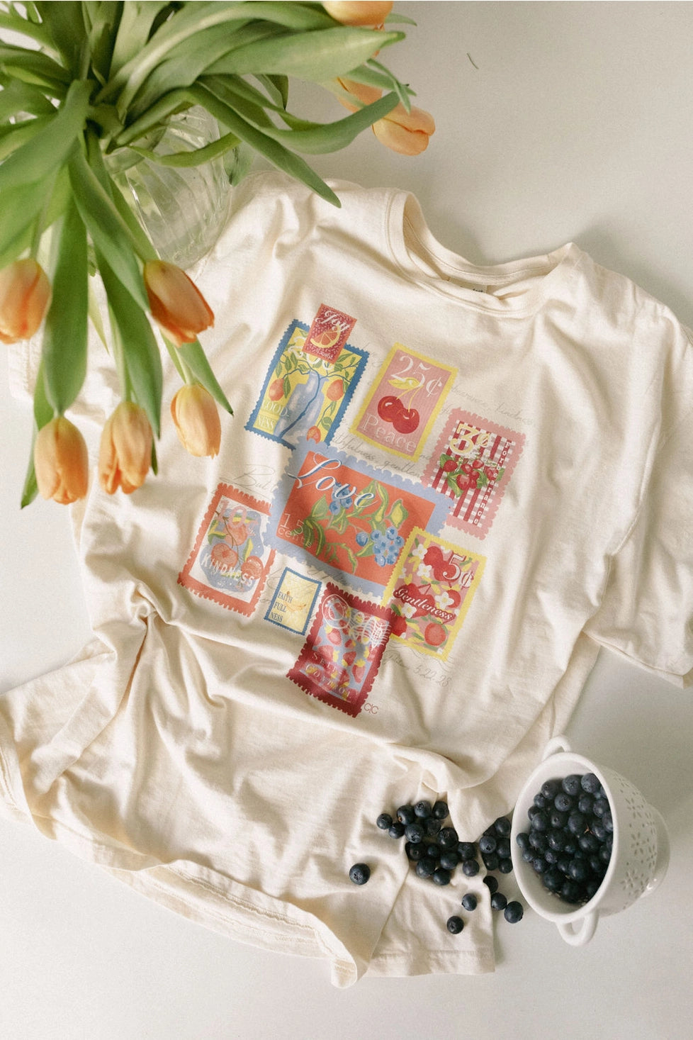 Fruit &amp; Faith Stamp Tee