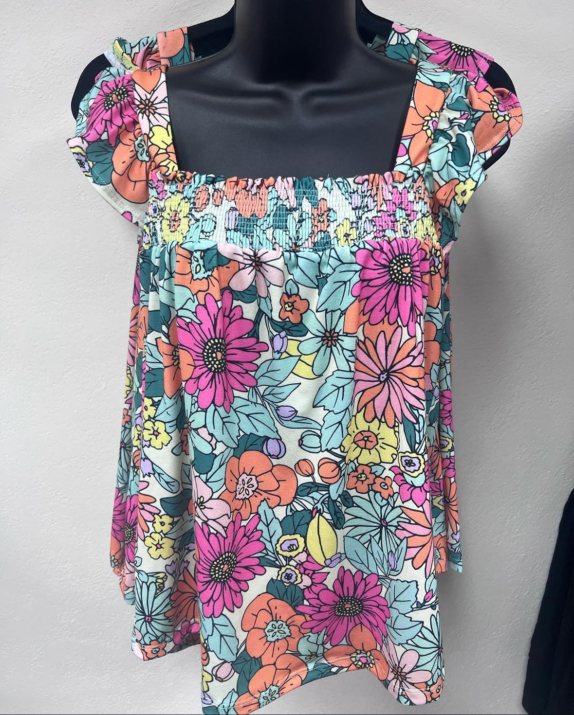 Roy Floral Tank