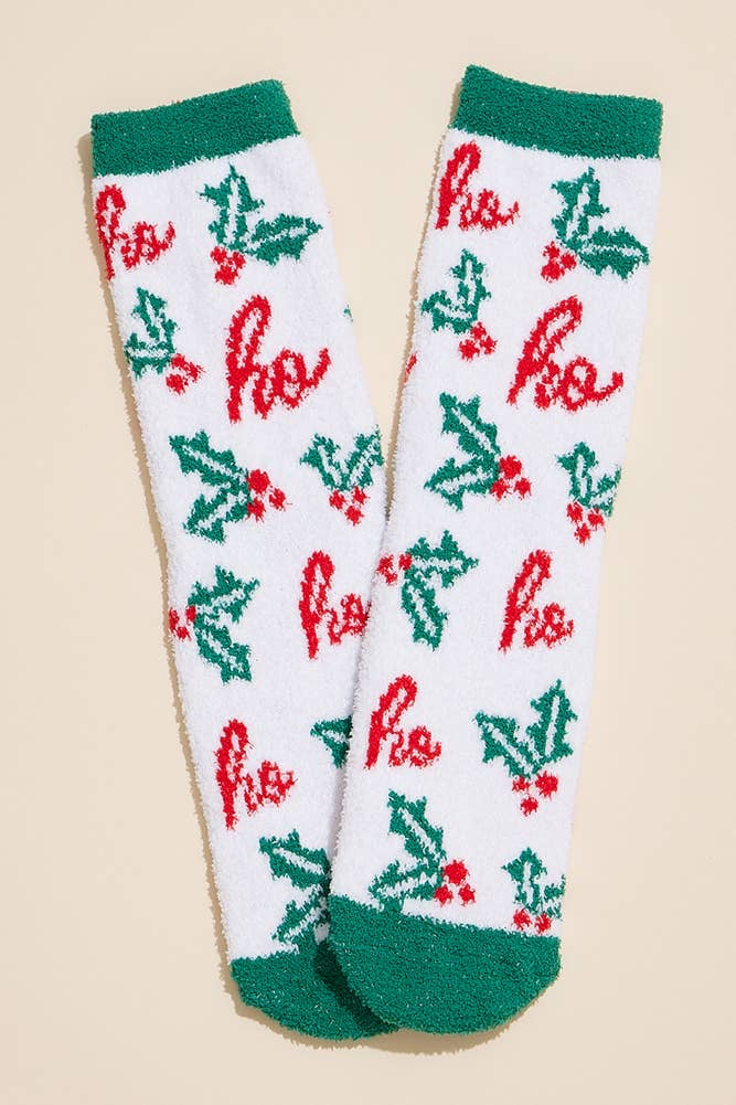 Christmas Fuzzy Socks - Multiple Styles