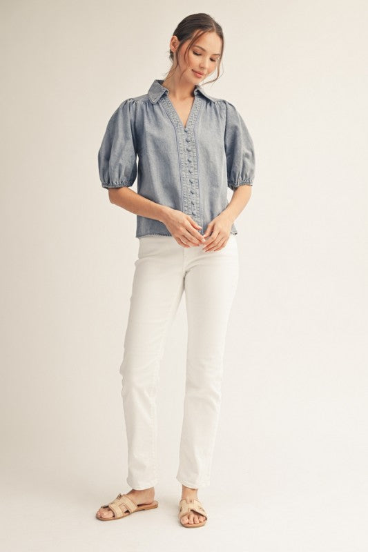 Lennie Denim Top