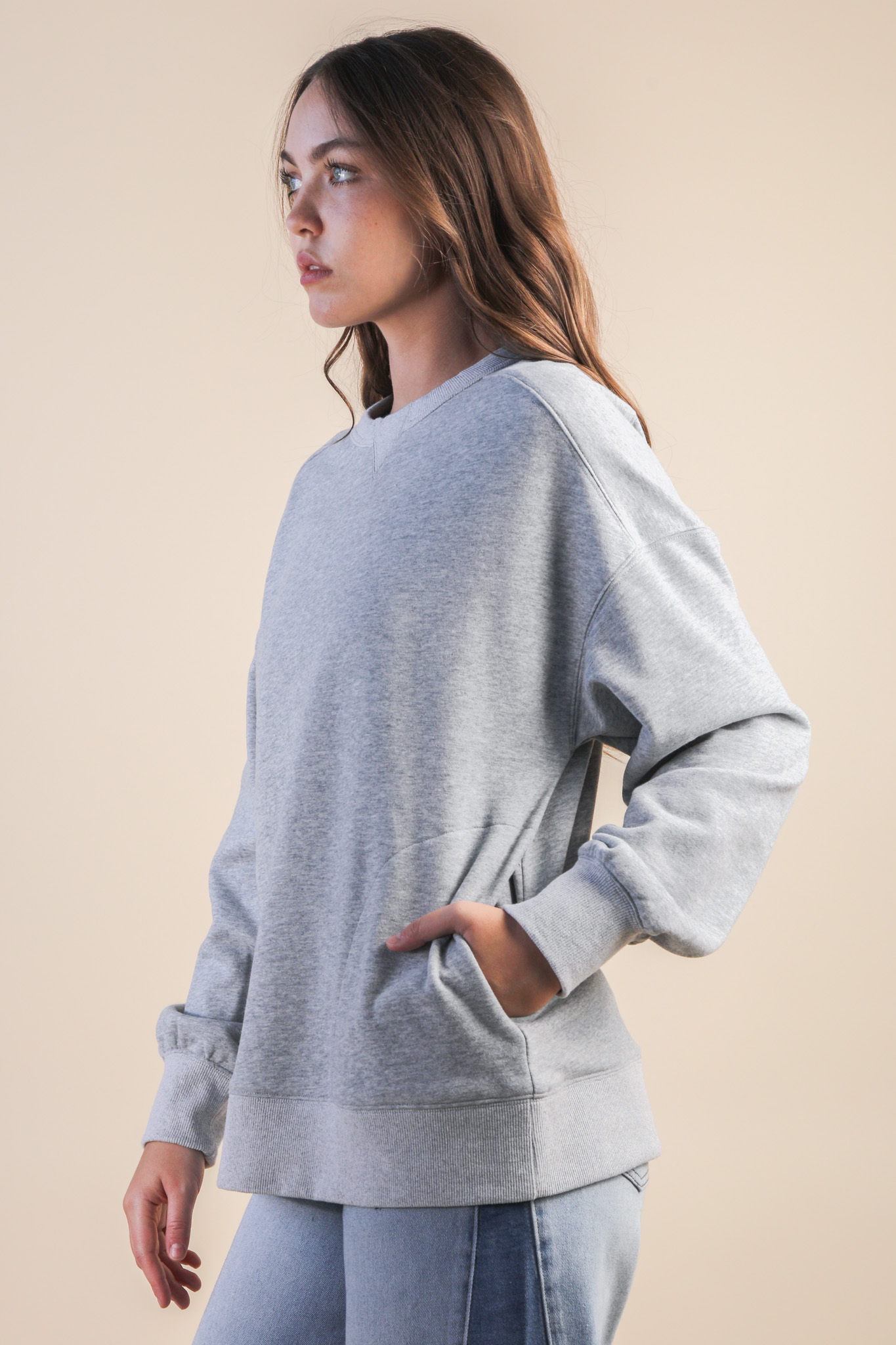 Cozy Gray Sweatshirt