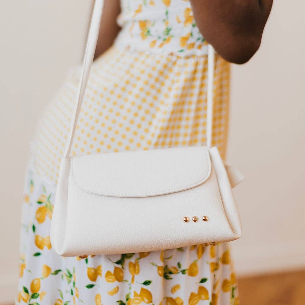 Classic Kit Vegan Leather Bag: Cream