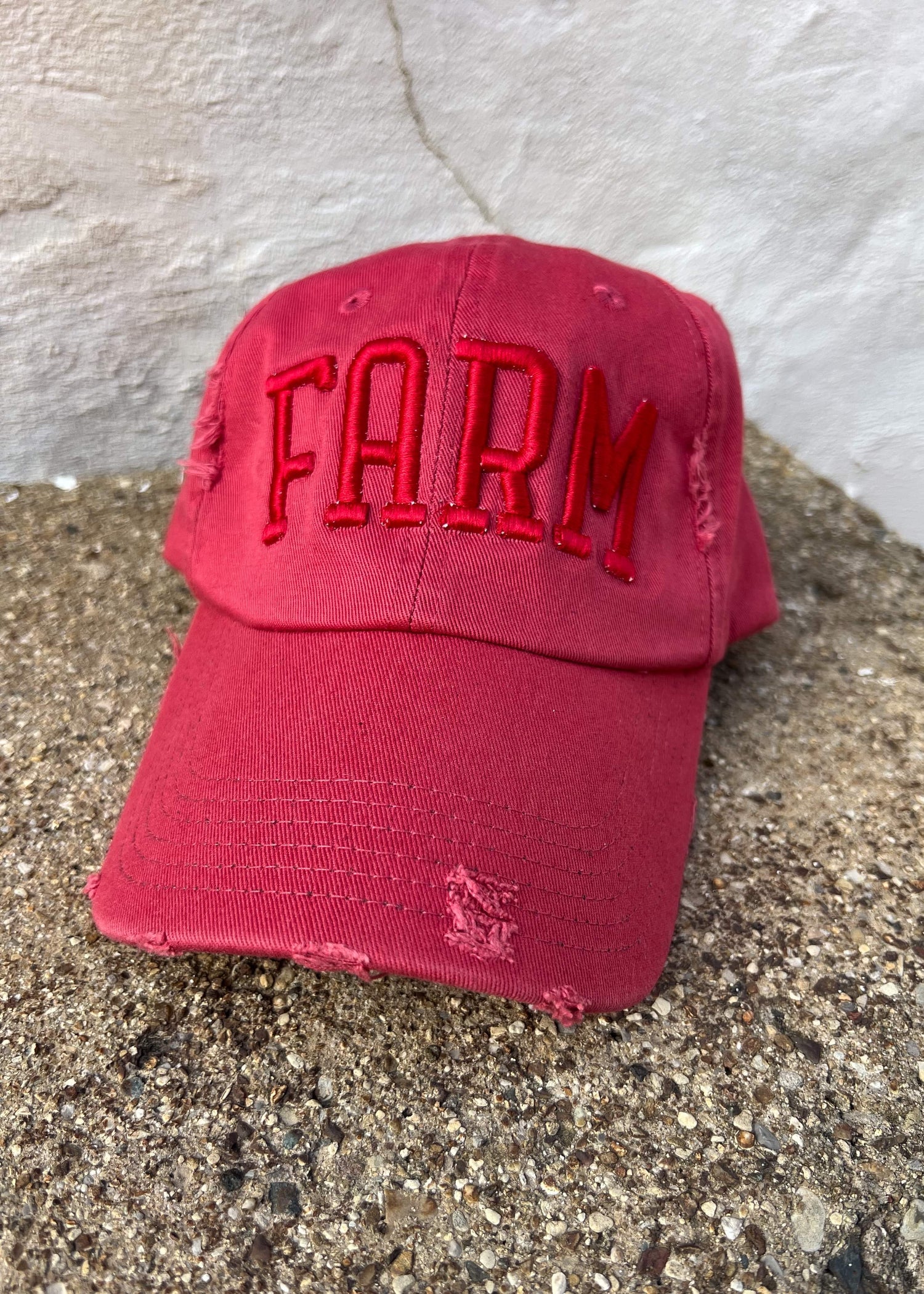 Farm Embroidered Hat - Multiple Colors