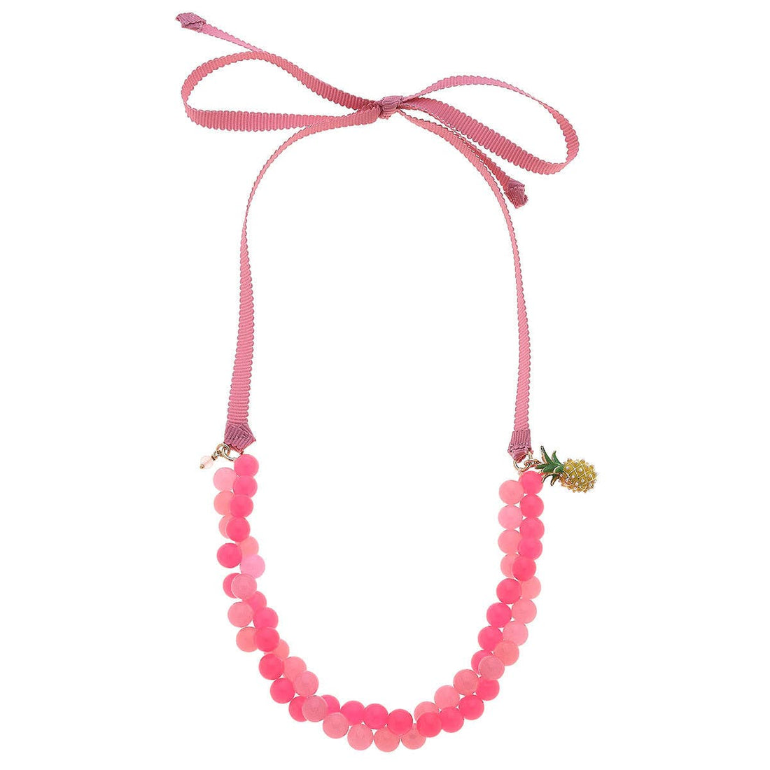Melody Pineapple Charm Beaded Ribbon Children&