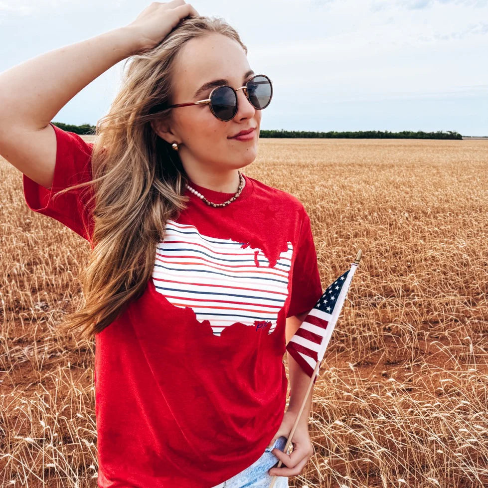 United Stripes Tee