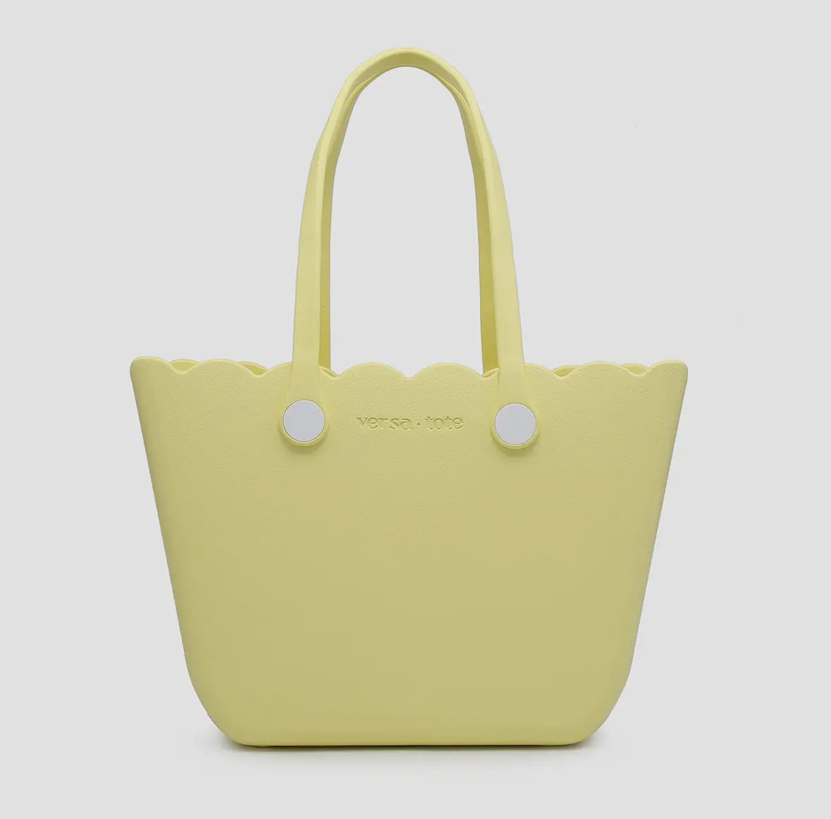 PREORDER - Scalloped Versa Tote with removable handles