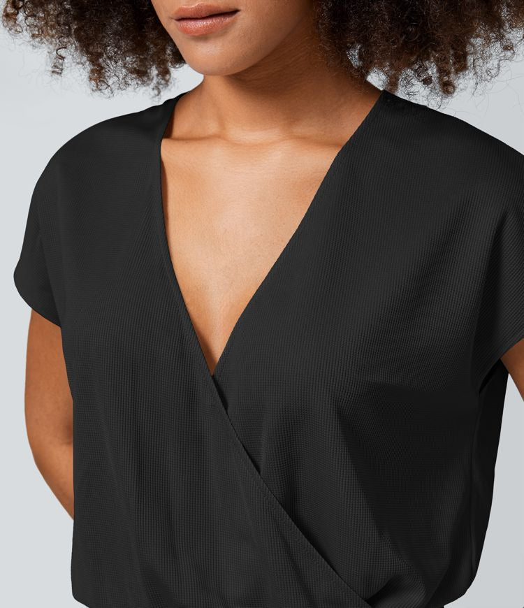 Easy Flow Romper - Black or Lavender