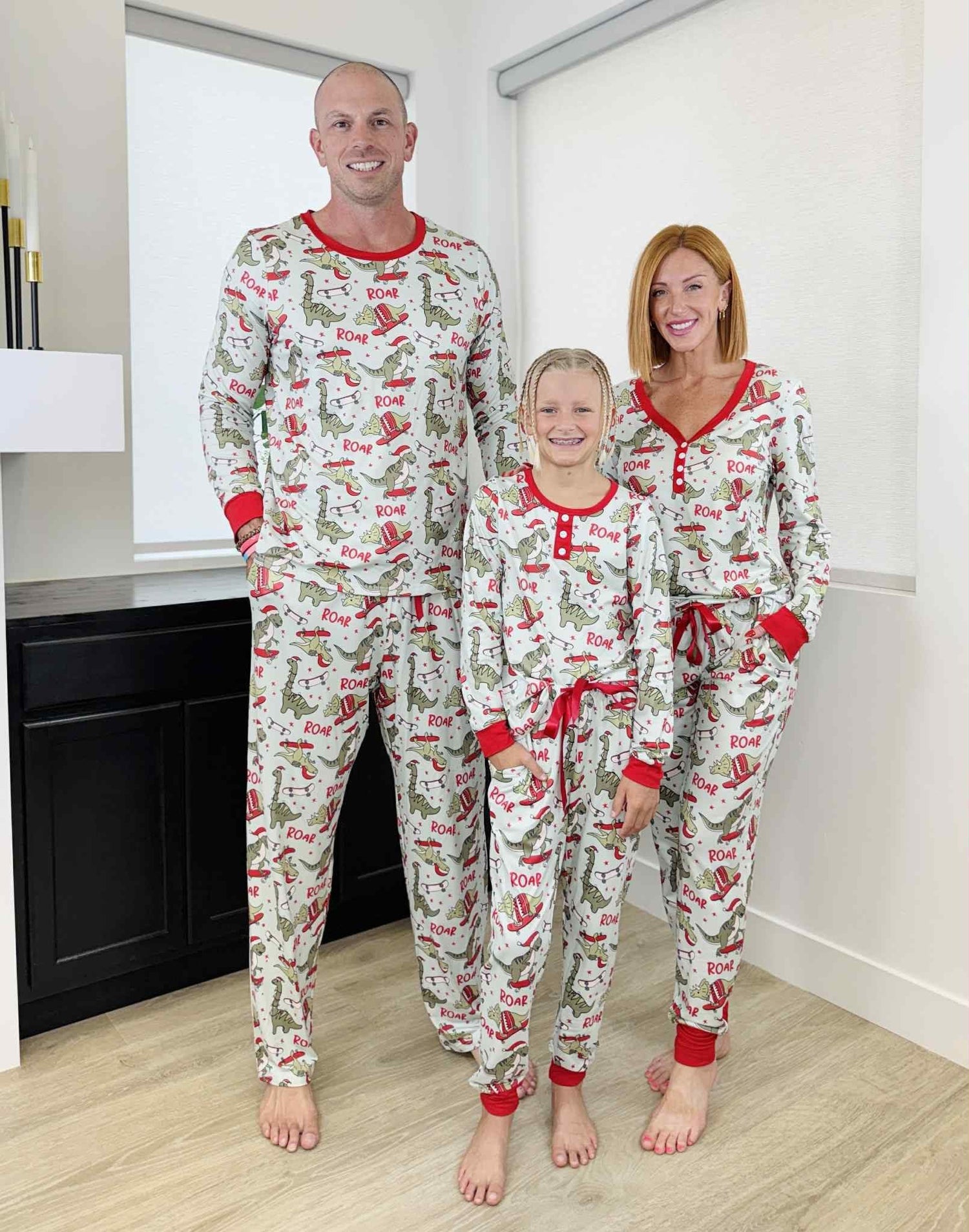 PREORDER • FAMILY Dinos Christmas PJS
