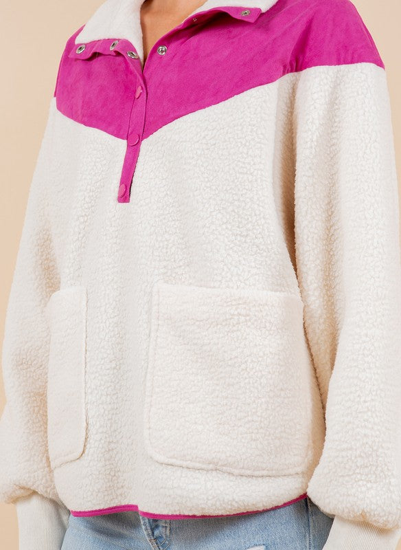 The One I Want Sherpa Sweatshirt