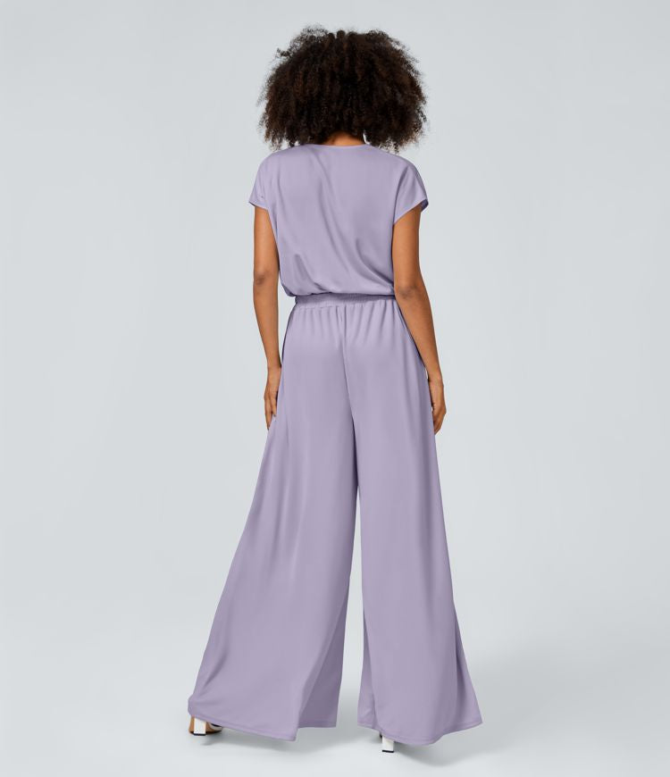 Easy Flow Romper - Black or Lavender