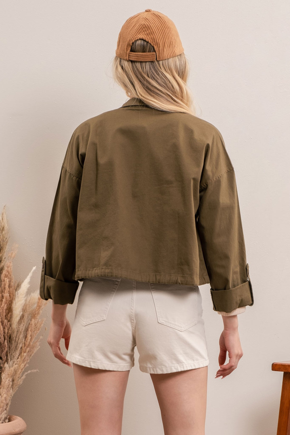 Start the Day Olive Jacket