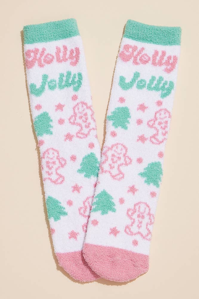 Christmas Fuzzy Socks - Multiple Styles